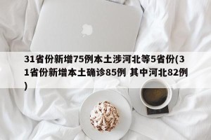 31省份新增75例本土涉河北等5省份(31省份新增本土确诊85例 其中河北82例)